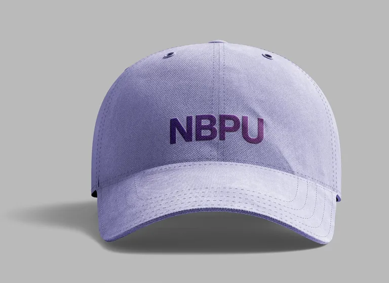 浅紫色 NBPU 棒球帽